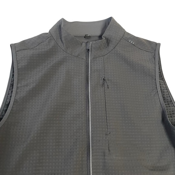 Lululemon Cold Terrain Fleece Vest Mens Large Gray Gorpcore Performance Training - Picture 8 of 15